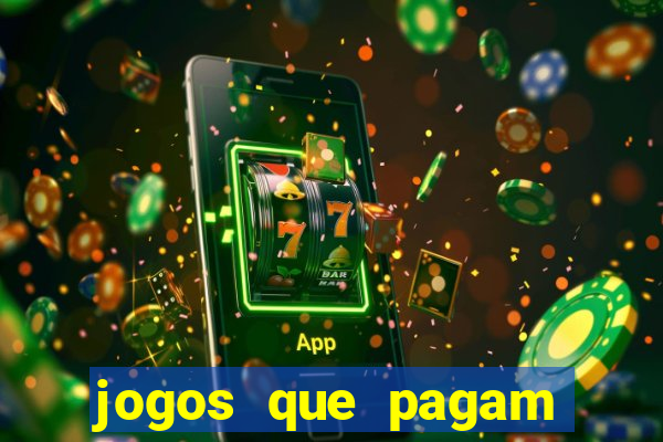 jogos que pagam dinheiro de verdade no pix