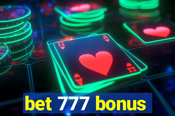 bet 777 bonus