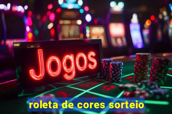 roleta de cores sorteio