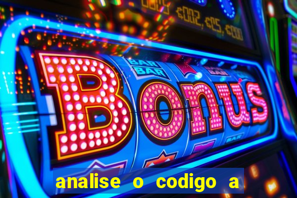 analise o codigo a seguir 1 import javax.swing.joptionpane