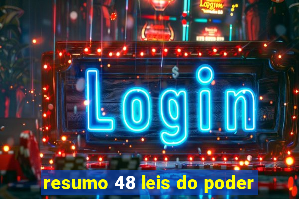 resumo 48 leis do poder