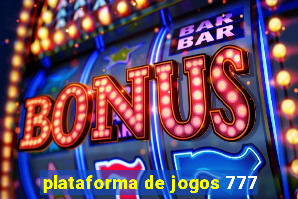 plataforma de jogos 777