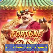 conta demo casa de aposta