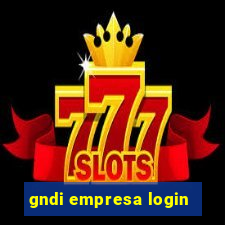 gndi empresa login