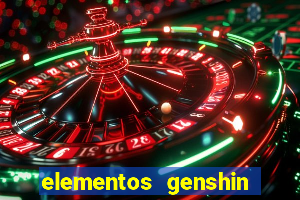 elementos genshin impact fraquezas