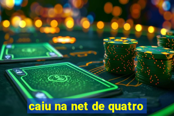 caiu na net de quatro