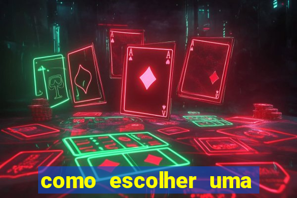 como escolher uma boa cartela de bingo