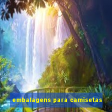 embalagens para camisetas