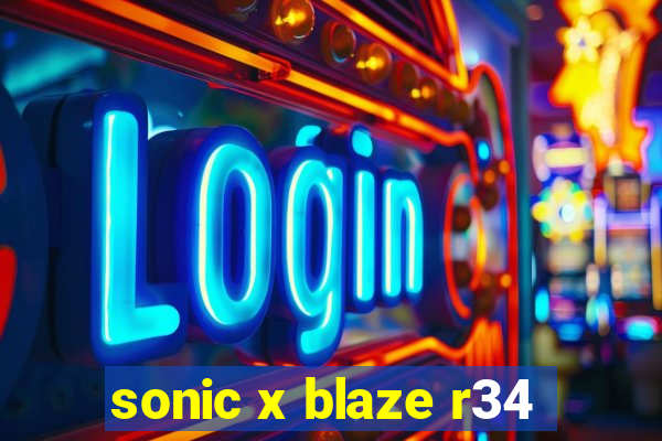 sonic x blaze r34