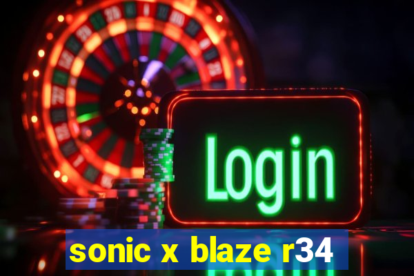 sonic x blaze r34
