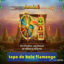 topo de bolo flamengo