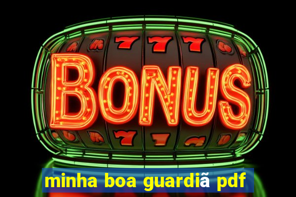 minha boa guardiã pdf