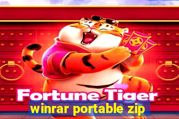 winrar portable zip