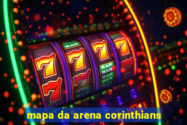 mapa da arena corinthians