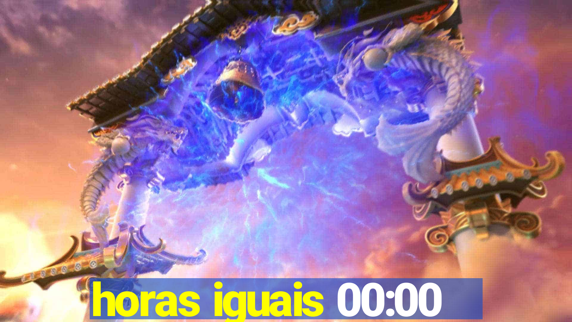 horas iguais 00:00