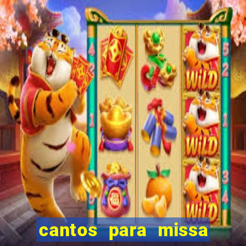cantos para missa de santa terezinha