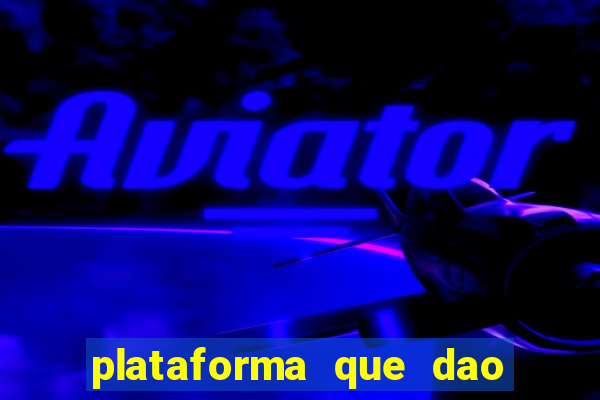plataforma que dao bonus de cadastro