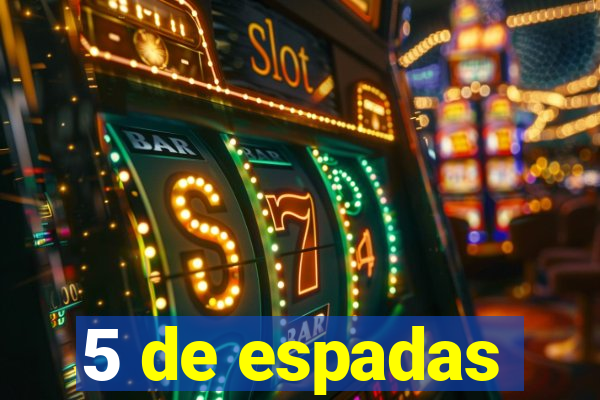 5 de espadas