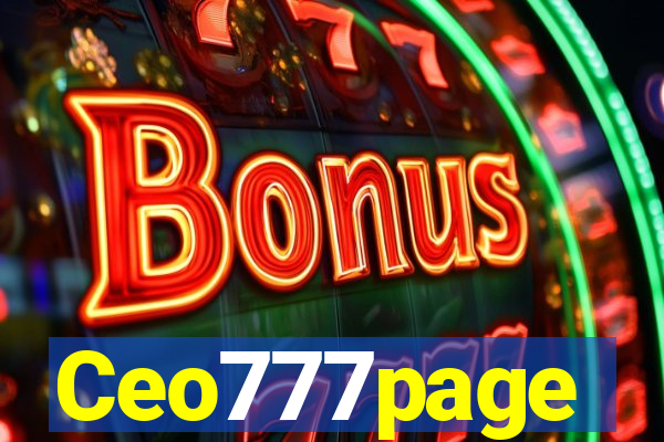 Ceo777page