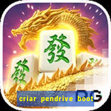 criar pendrive boot windows 10