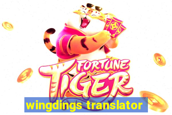 wingdings translator