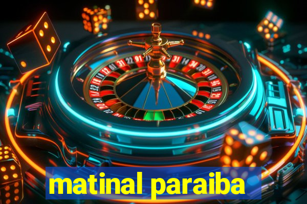 matinal paraiba