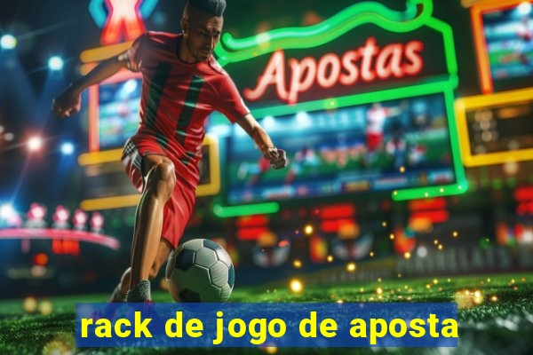 rack de jogo de aposta