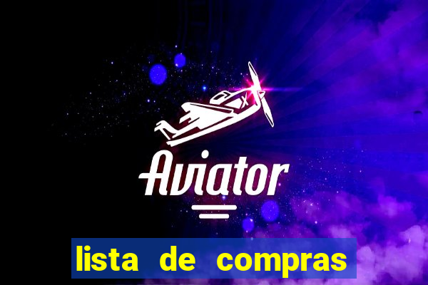 lista de compras supermercado completa pdf