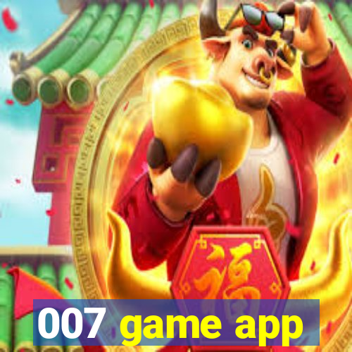 007 game app