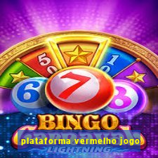 plataforma vermelho jogo