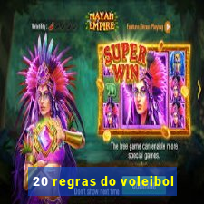 20 regras do voleibol