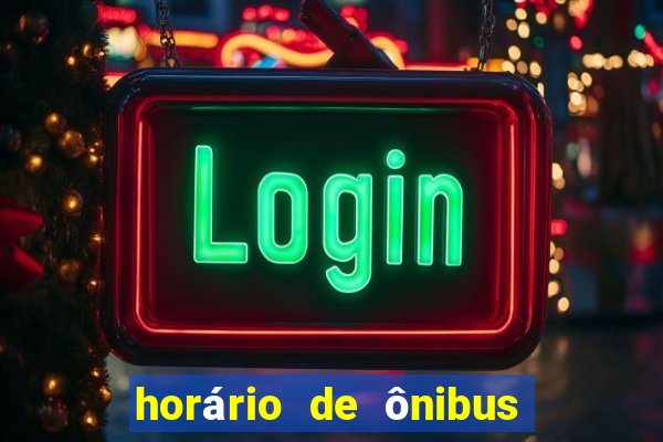 horário de ônibus 122 altos de santana