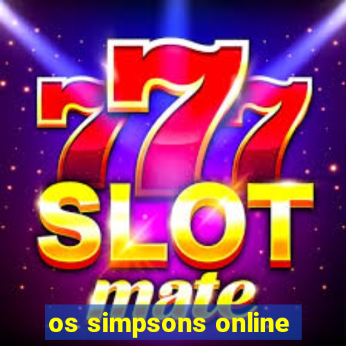 os simpsons online