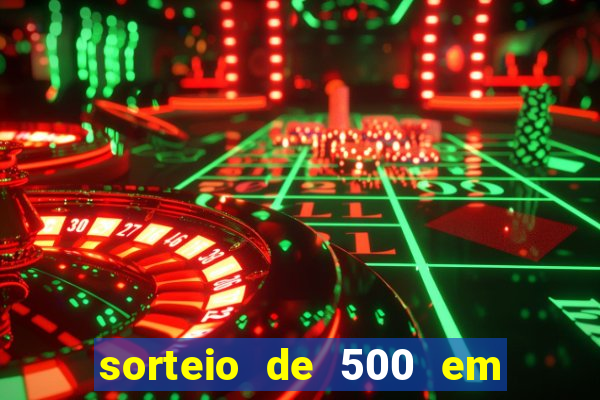 sorteio de 500 em cash toda segunda feira novibet como funciona