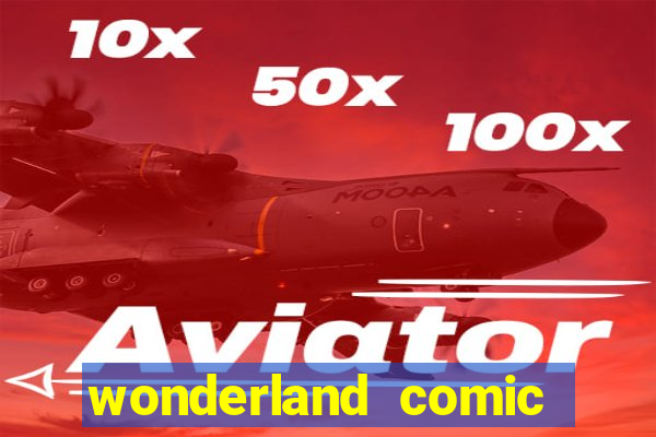 wonderland comic studio alphabet