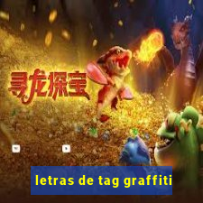 letras de tag graffiti