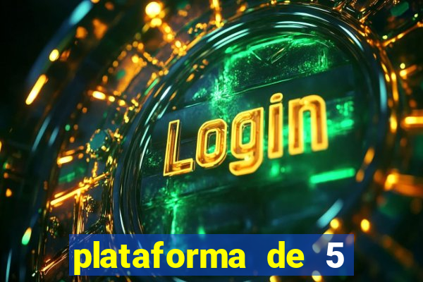 plataforma de 5 reais fortune tiger