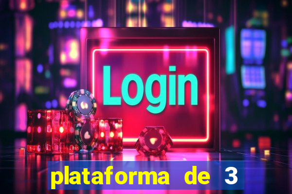 plataforma de 3 reais tigre