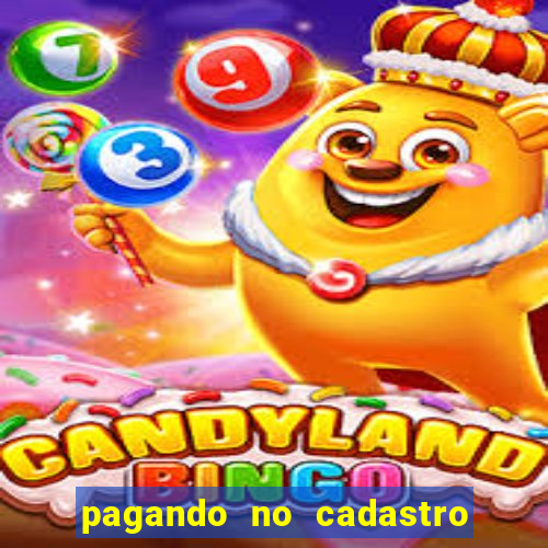 pagando no cadastro sem depósito