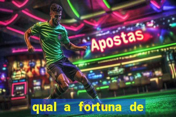 qual a fortuna de tony ramos