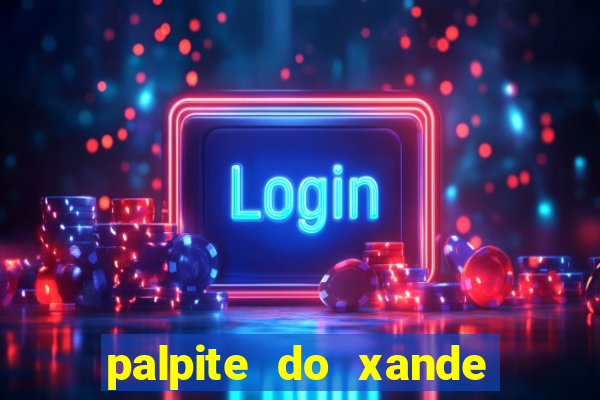 palpite do xande de hoje
