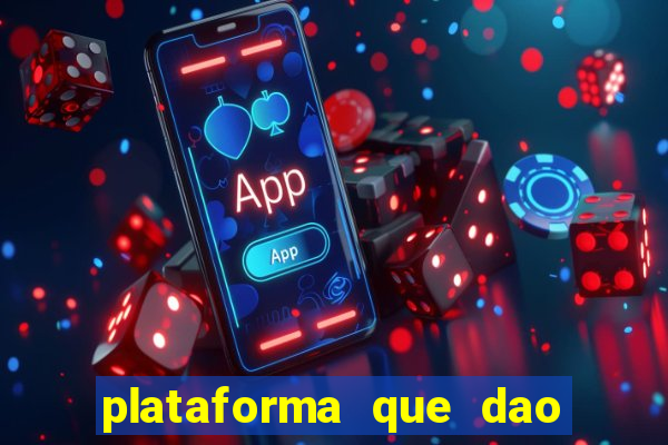 plataforma que dao bonus no cadastro