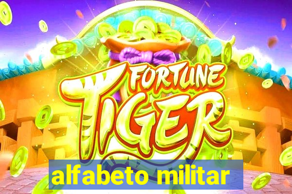 alfabeto militar