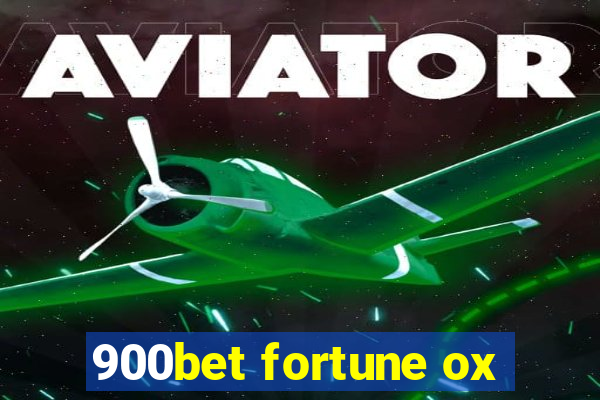 900bet fortune ox