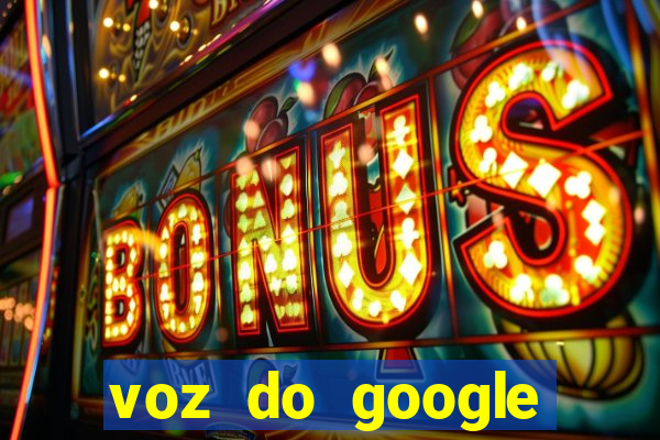 voz do google tradutor homem