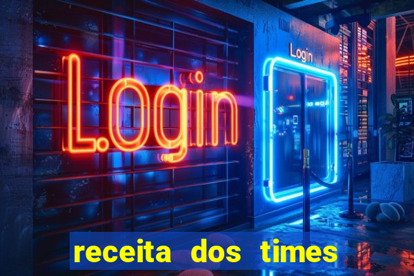 receita dos times brasileiros 2024