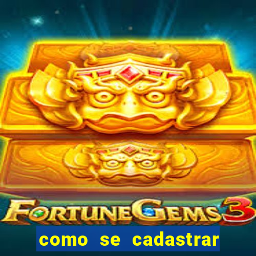 como se cadastrar no goocli