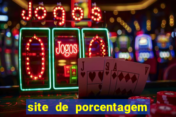 site de porcentagem de jogos slots