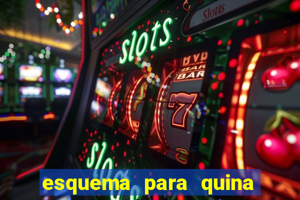 esquema para quina com 20 dezenas