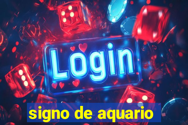 signo de aquario